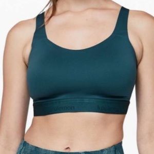 Lululemon Fine Form Marshmallow Bra Bermuda Teal (Size 36E)